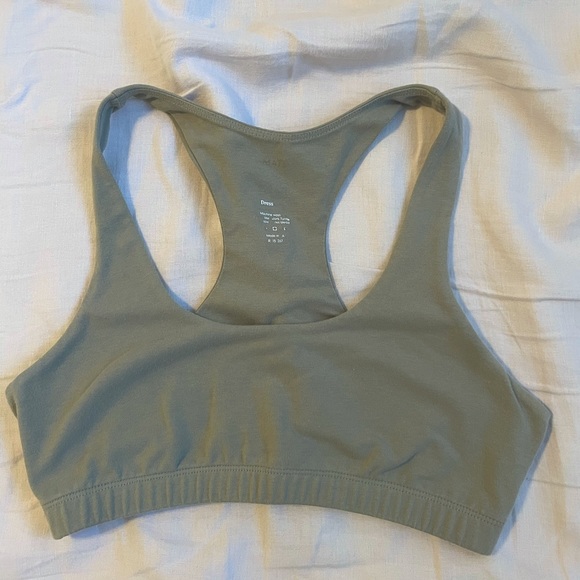 MATE the Label Other - MATE moves 100% organic cotton sports bra in sage